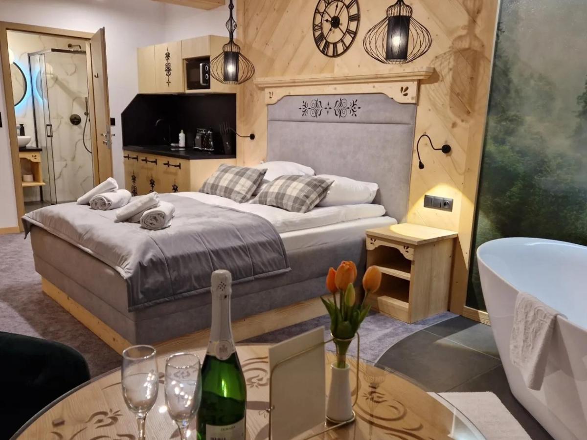 Z Jacuzzi Ogrodowym, Widokiem Na Gory Apartmán *